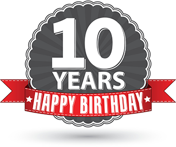 Spin Rewriter's 10th birthday