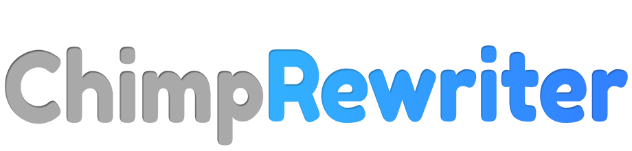 Chimp Rewriter - Logo